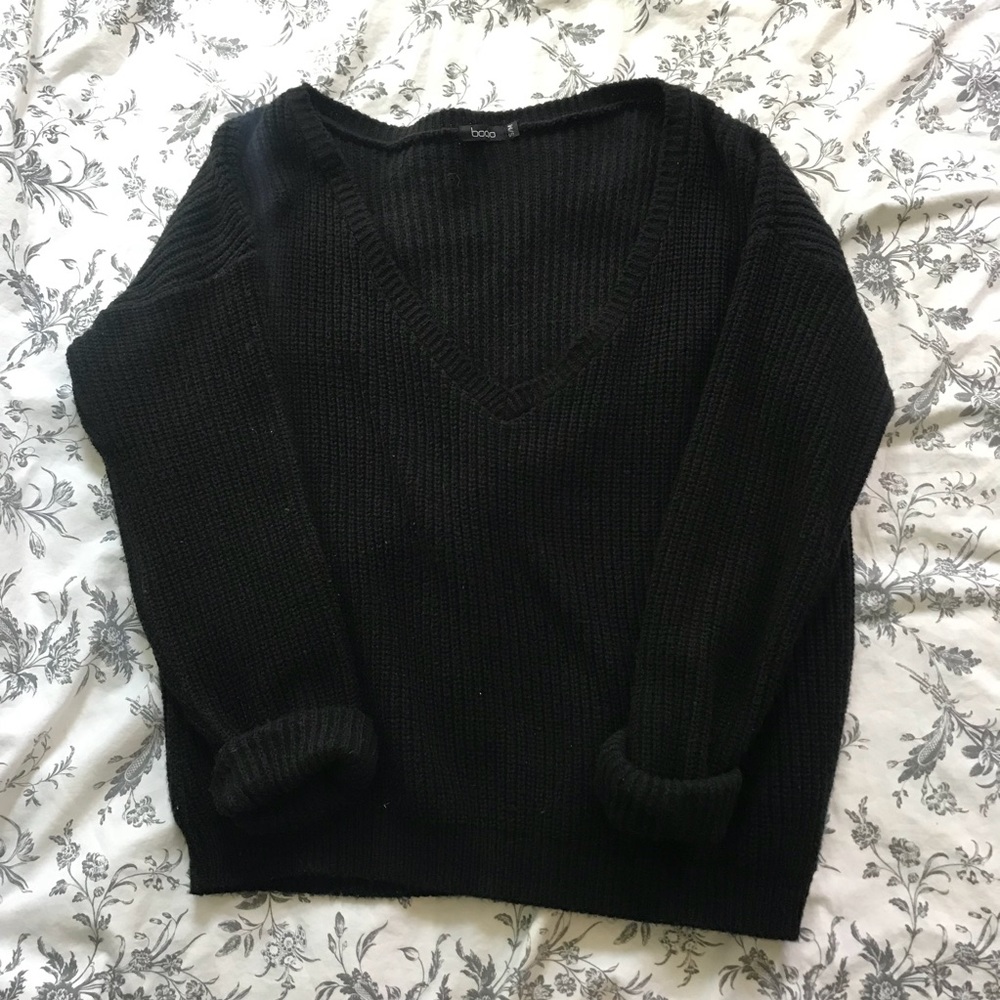 Boohoo Off the Shoulder Sweater